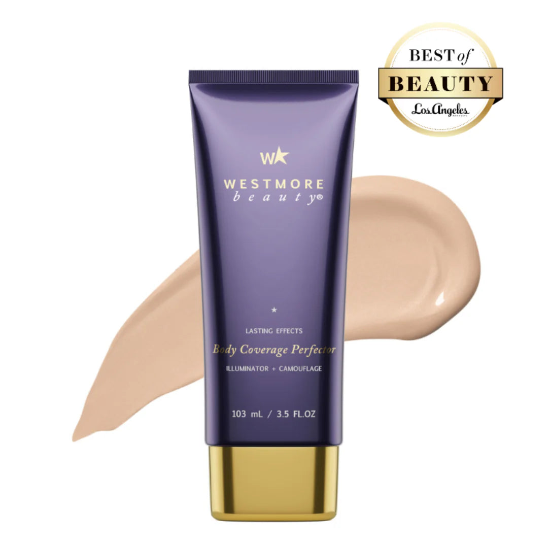 Westmore Beauty Body Coverage Perfector - Full Body Makeup & Skin Tone Corrector for Flawless Coverage | Perfect for Photos, Events & Everyday Wear