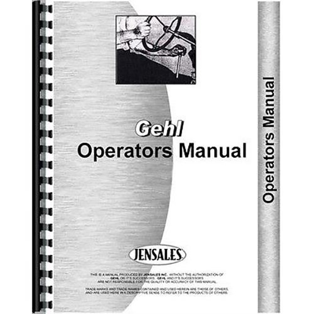 RAParts New Gehl 120MX Grinder Mixer Operator Manual - OEM Replacement Parts Guide for Farm Equipment Maintenance & Repair