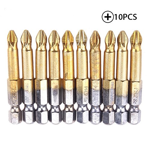 3-Piece Extendible Hex Shank Magnetic Screwdriver Drill Bit Set with Holder & 10 Extra Long 50mm Driver Bits - Perfect for DIY Projects, Home Repairs, and Professional Construction Work