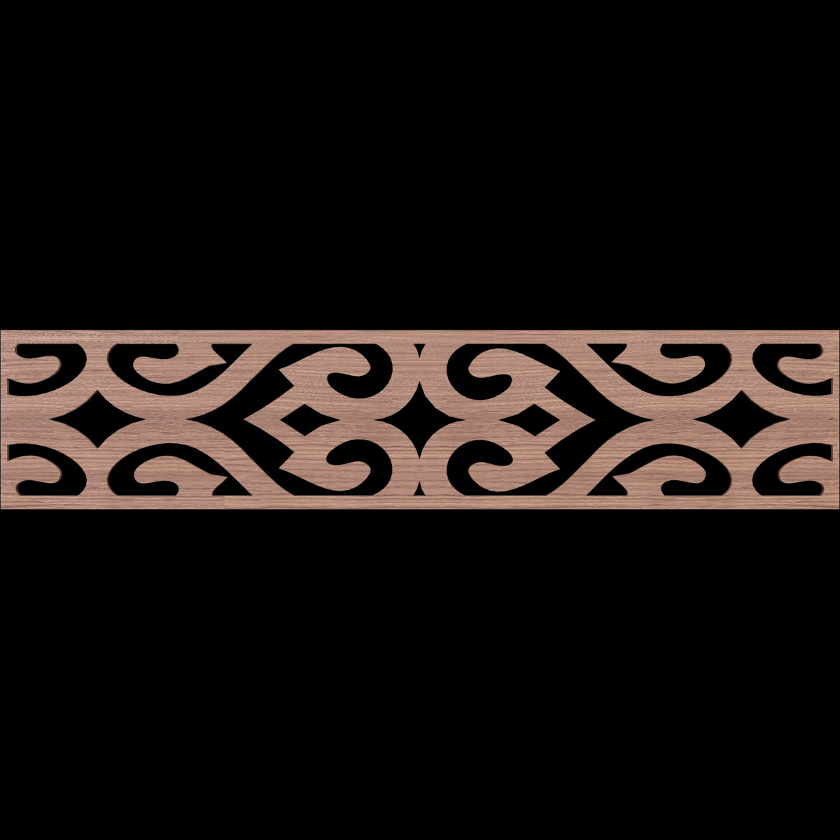 Keene Fretwork Moulding - Decorative Wood Trim for Home & Furniture | Perfect for DIY Projects, Wall Paneling, and Cabinet Accents