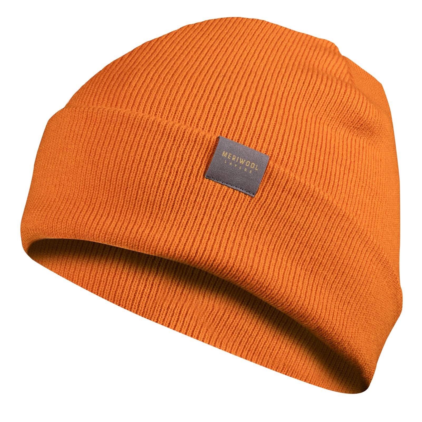 MERIWOOL Men's & Women's Beanie Hat - Soft Merino Wool Blend Ribbed Knit Winter Cap for Cold Weather - Perfect for Skiing, Hiking & Outdoor Activities