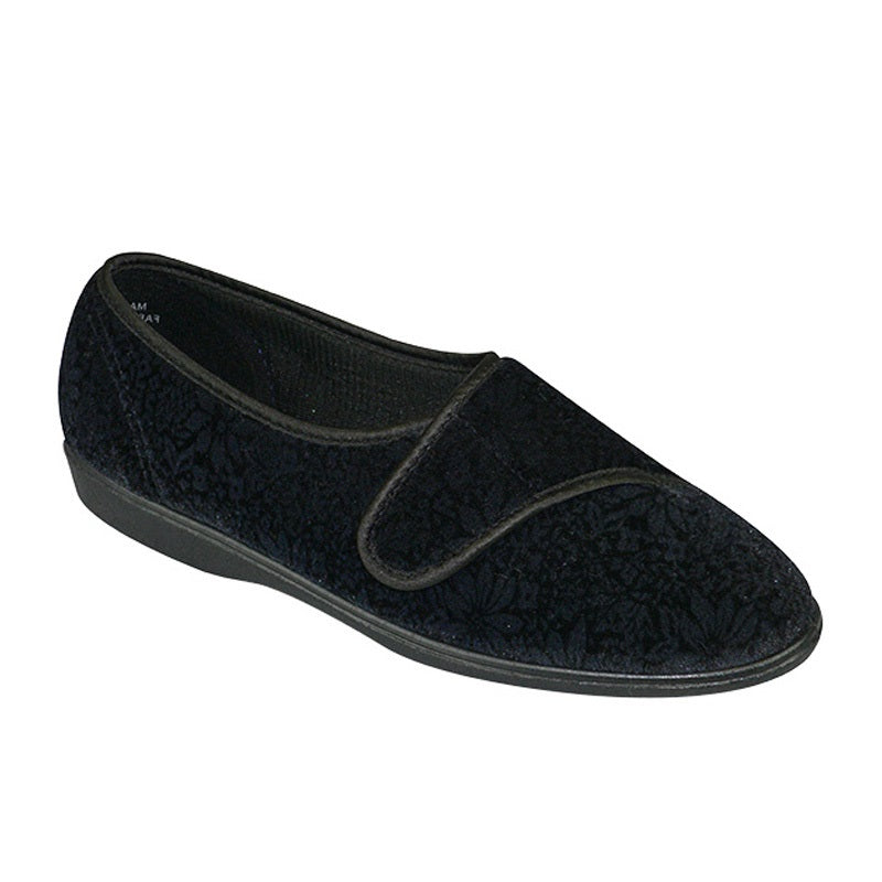 Women's Emma Comfortable Velcro Slippers - Soft Indoor House Shoes for Women, Perfect for Home, Lounge & Relaxation