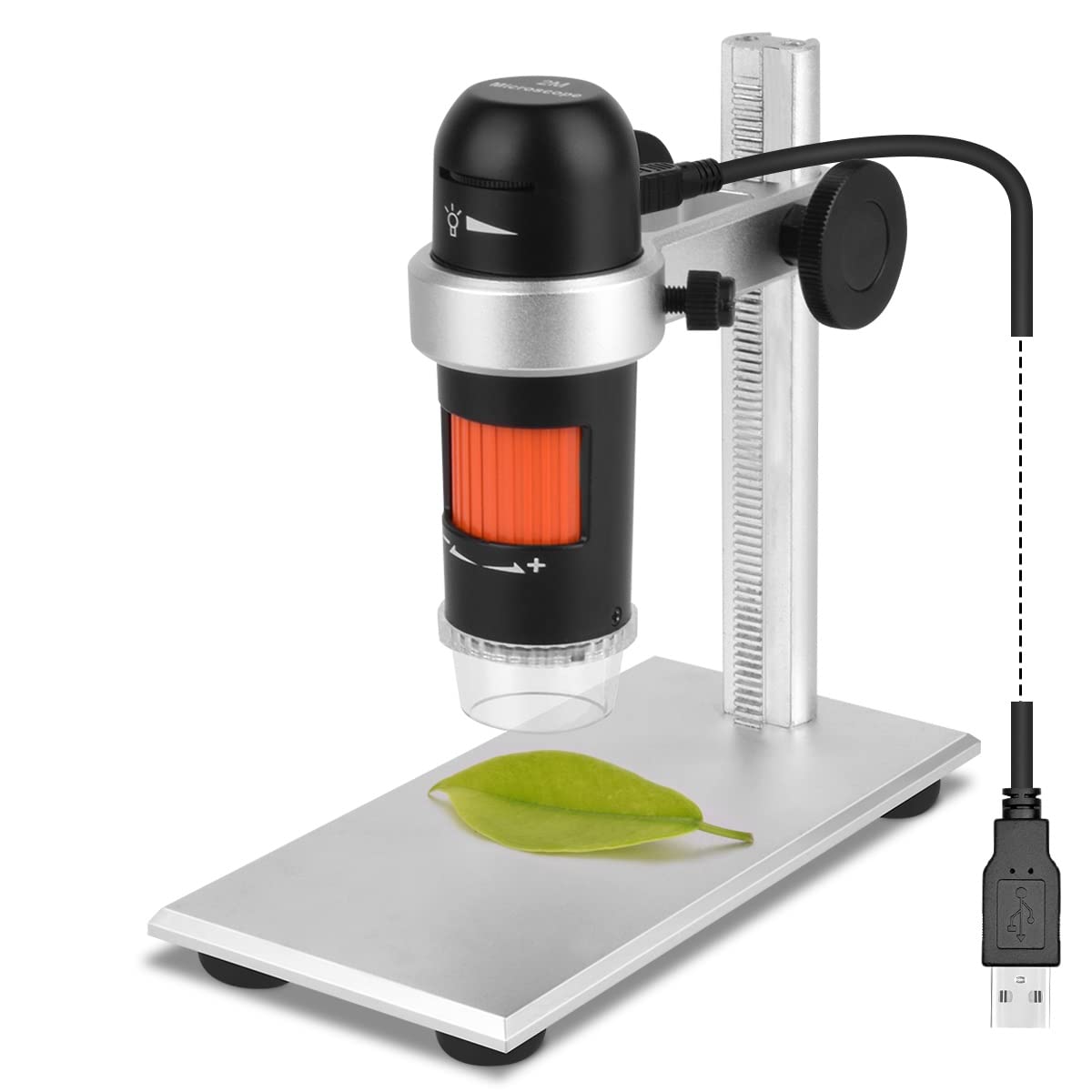 5MP Polarizing USB Microscope - 250x Magnification Digital Microscope Camera for Coin Collecting & Micro Soldering | Compatible with Windows/Mac | Perfect for Hobbyists, Jewelers & Electronics Repair