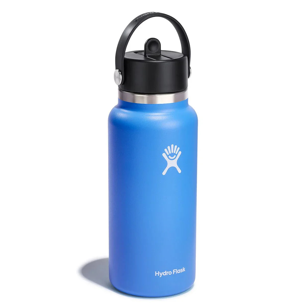 32 oz Wide Mouth Water Bottle with Flex Straw Lid - BPA Free, Leak Proof & Insulated - Perfect for Gym, Hiking & Outdoor Activities | Cascade Collection