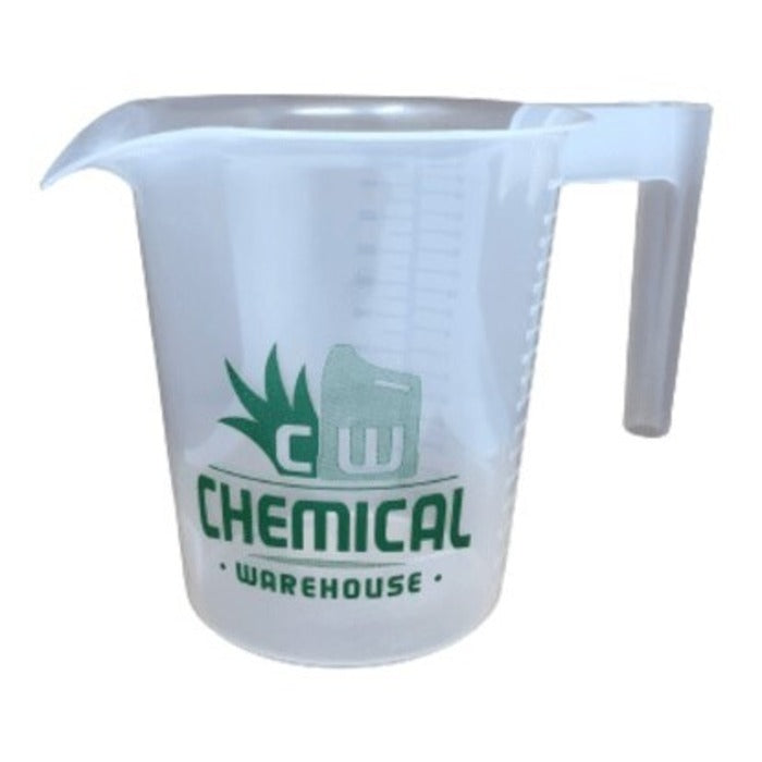 CW Measuring Pitchers - 32oz Plastic Graduated Mixing Cup with Spout & Handle for Baking, Cooking, Labs - Perfect for Liquid Ingredients, Resin, Epoxy, Paint Mixing