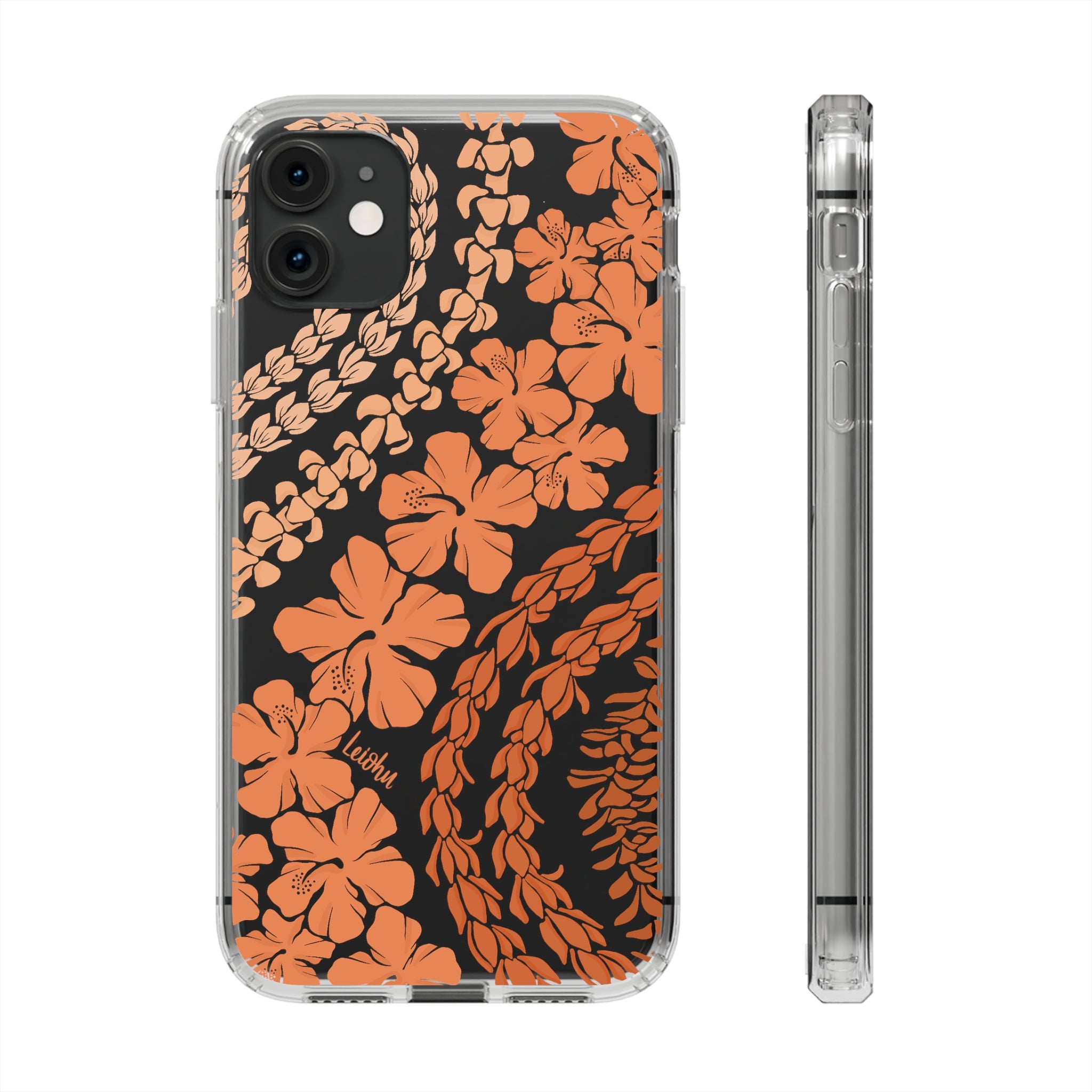 Groovy Lei Warm Clear Phone Case - Soft & Durable Protective Cover for iPhone & Android - Perfect for Winter, Outdoor Activities & Everyday Use