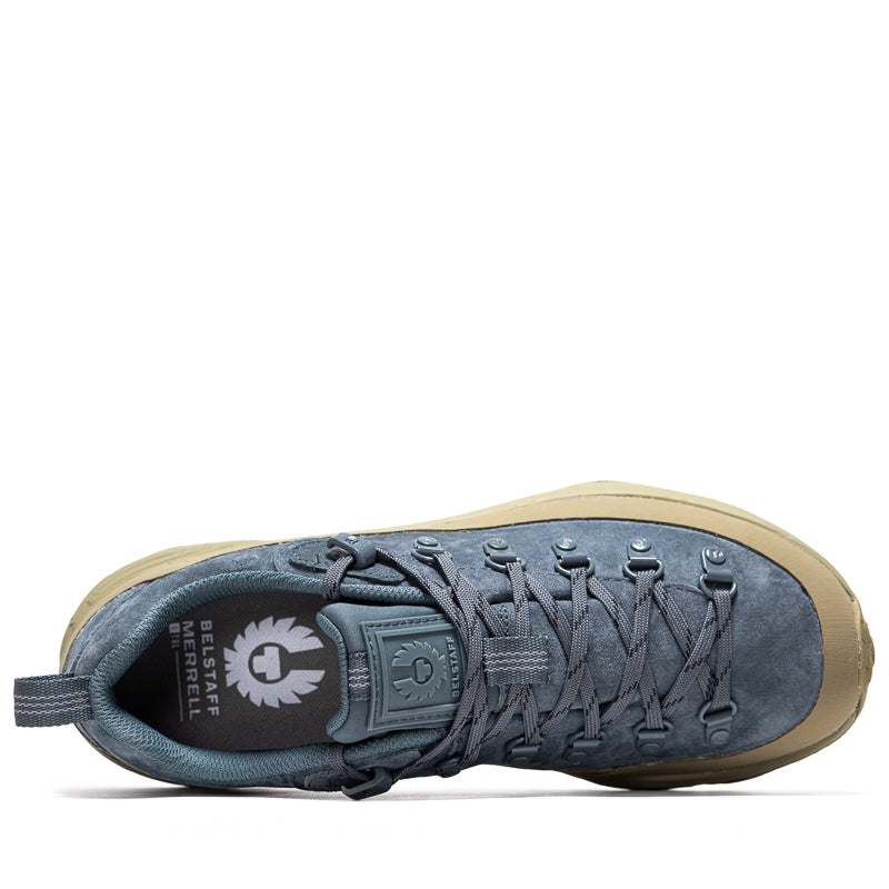 Belstaff x Merrell 1TRL Ontario SP SE Hiking Boots - Mineral/Aloe Color - Waterproof Outdoor Shoes for Men & Women - Perfect for Trail Running, Camping and Mountain Adventures