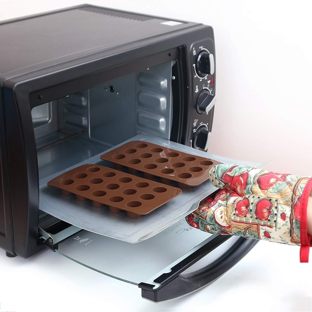 Premium Chocolate Silicone Molds Set - 6 Random Designs for Baking Cake, Soap, Ice Cream, Candy & Jelly - Non-Stick Flexible Food Grade Mold for Home Kitchen & Party Dessert Making