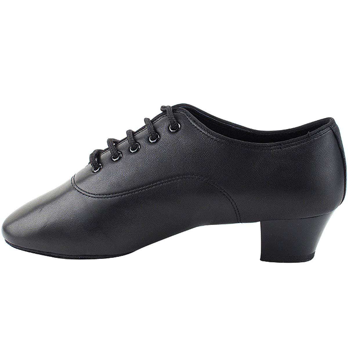 Premium Men's Ballroom Dance Shoes for Tango, Wedding & Salsa - Latin Dance Shoes S417EB with 1.5
