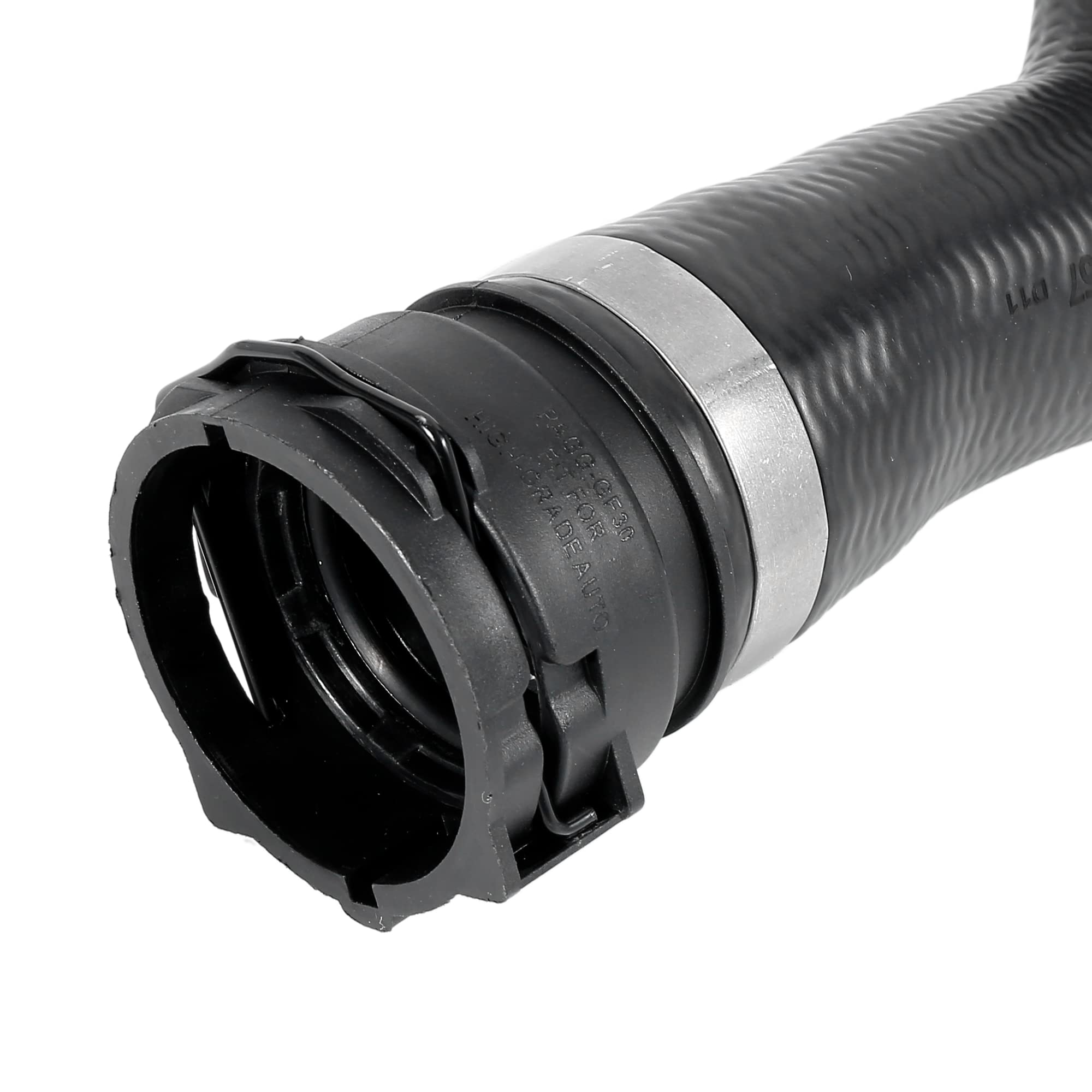 X AUTOHAUX Car Radiator Coolant Water Hose - Expansion Tank Hose 17127580957 Compatible with BMW 535i 2011-2016 Models | Engine Cooling System Replacement Part for Improved Performance & Leak Prevention