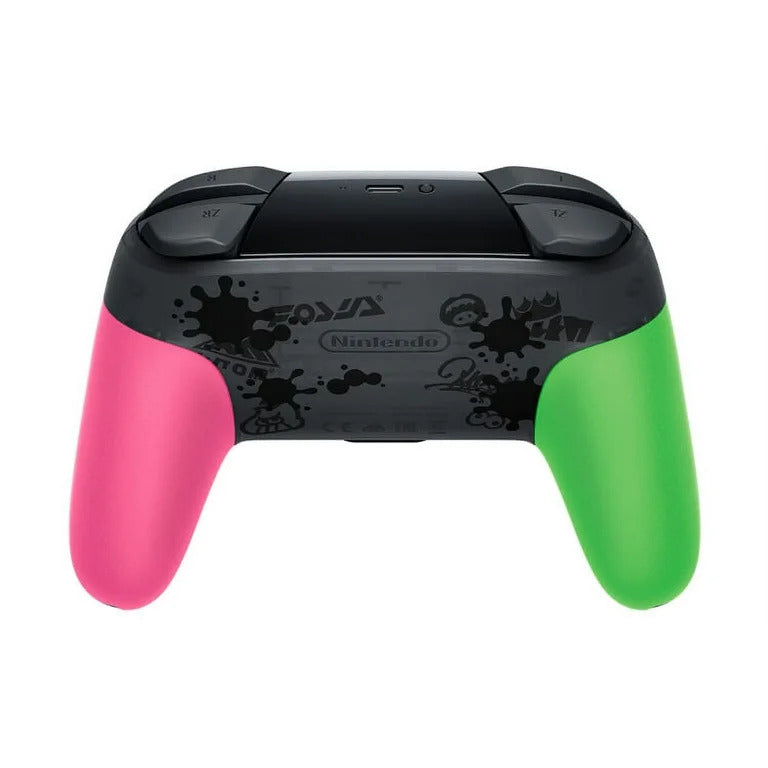 Nintendo Switch Pro Controller - Splatoon 2 Edition - Wireless Gamepad for Nintendo Switch with Motion Controls & HD Rumble - Perfect for Splatoon 2, Mario Kart, and Multiplayer Gaming