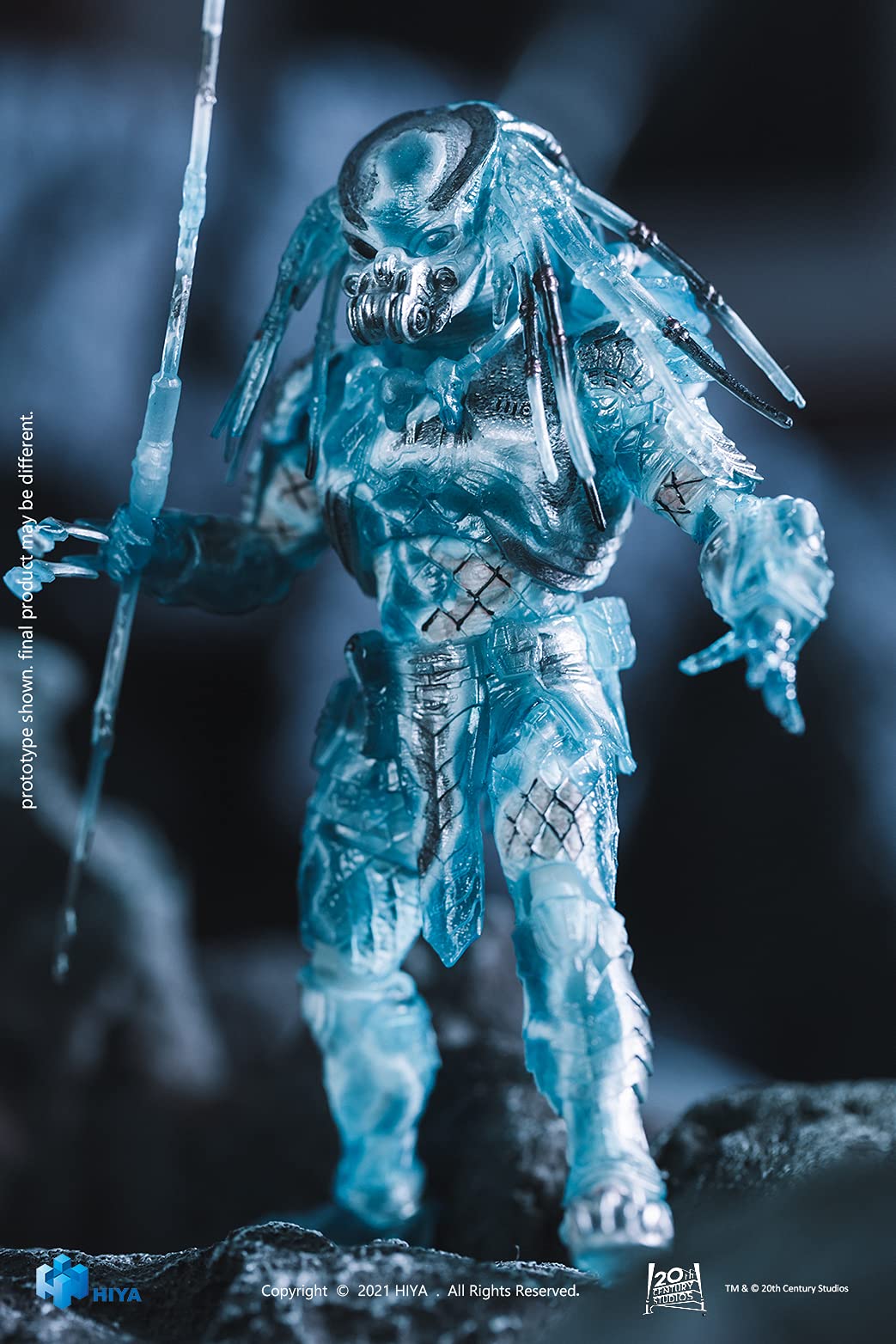 Hiya Toys Alien vs. Predator: Camouflage Celtic Predator 1:18 Scale Action Figure - Multicolor Collectible Model for Display & Gaming Scenes
