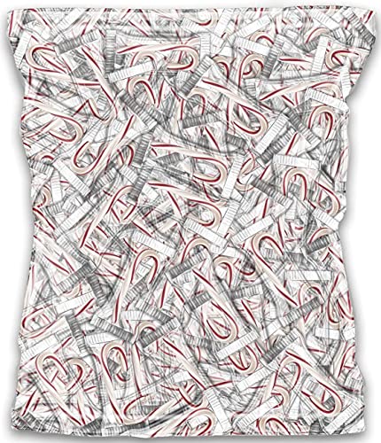 Bulk Christmas Mini Candy Canes Individually Wrapped - 17 Pound Pack - Perfect for Holiday Parties, Stocking Stuffers & Office Treats