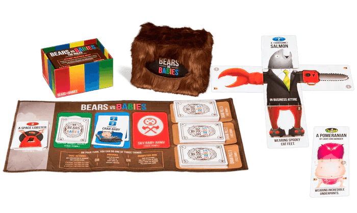 Bears vs Babies Card Game - Fun Family Party Game for Kids & Adults - Perfect for Game Nights, Birthday Parties & Family Gatherings