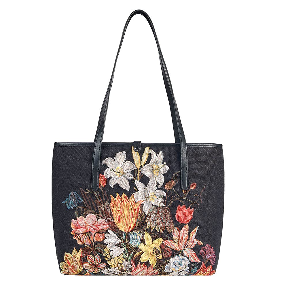 Signare Women's Tapestry Shoulder Tote Bag - Stylish & Durable Handbag for Work, Travel & Everyday Use | Perfect for Office, Commute & Weekend Outings