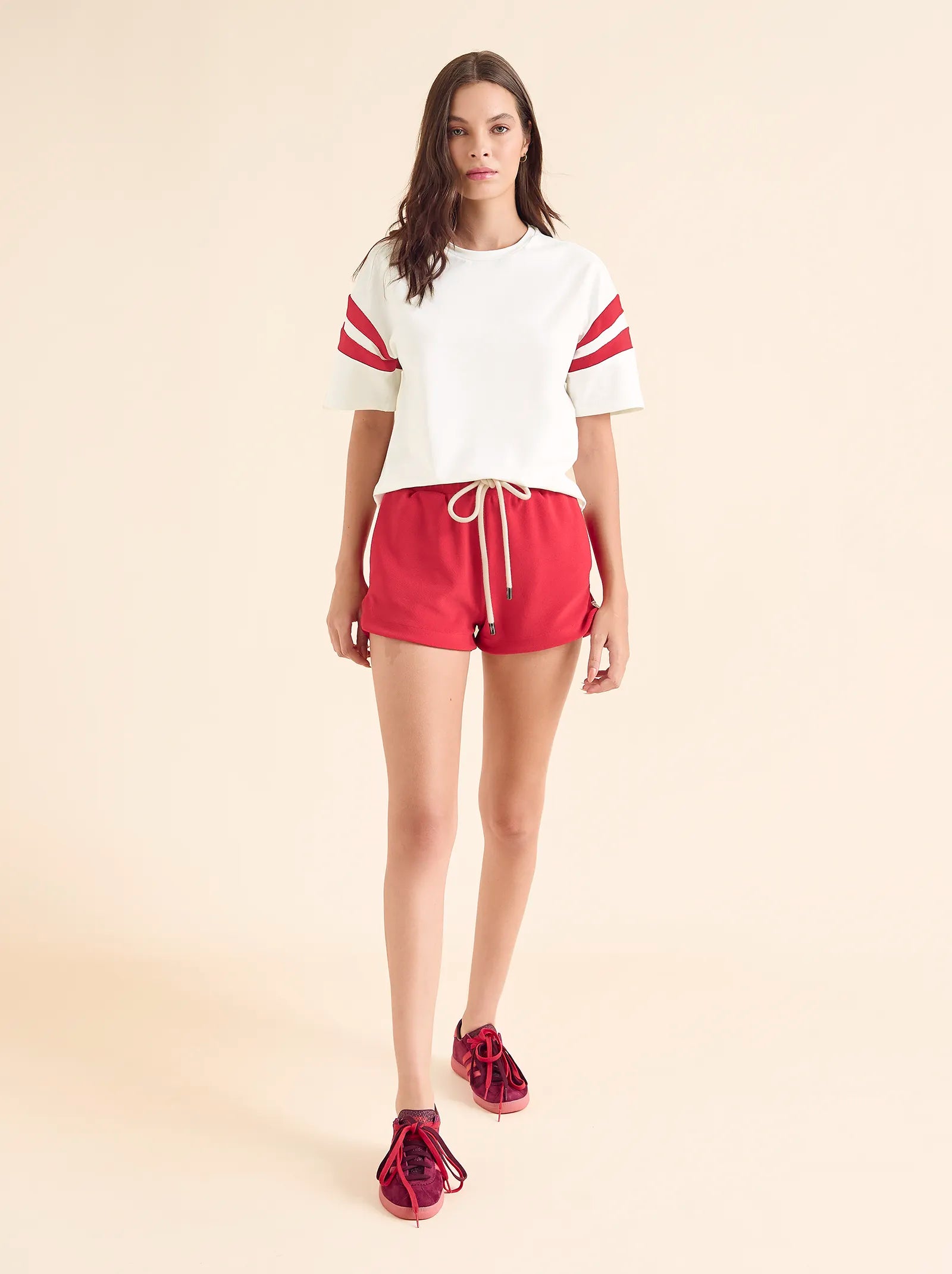 Mia T-Shirt for Women - Soft Cotton Casual Tee - Trendy Graphic Print Top - Perfect for Everyday Wear, Outings & Casual Outfits