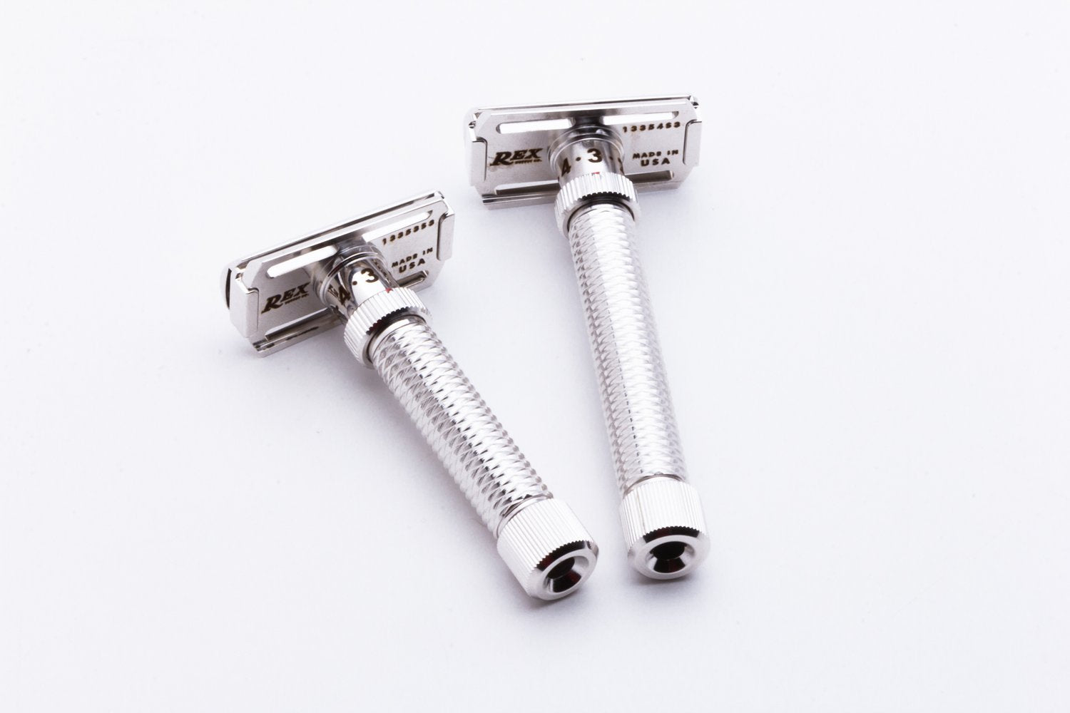 Rex Supply Co. KONSUL SLANT ADJUSTABLE Polished Double Edge Safety Razor for Men - Premium Shaving Tool for Smooth & Comfortable Shave at Home or Travel