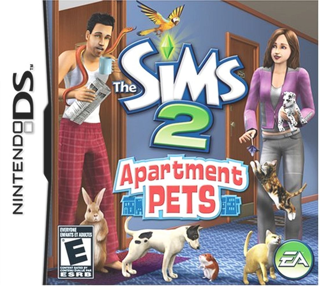 The Sims 2: Apartment Pets for Nintendo DS - Virtual Pet Simulation Game for Kids & Adults - Perfect for Travel & Family Game Night Entertainment
