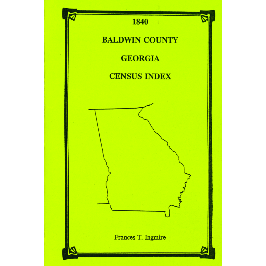 1860 Baldwin County Georgia Census Index - Genealogy & Family History Research for Ancestral Records