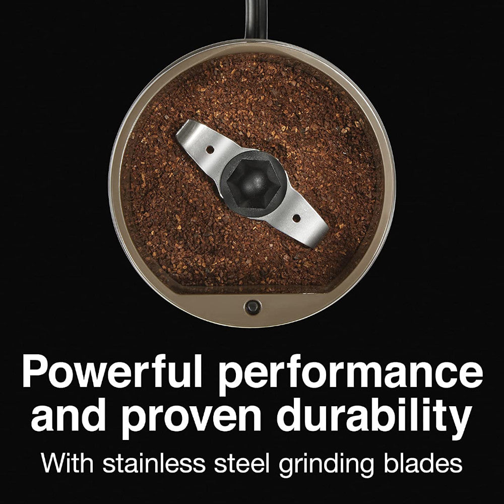 Proctor Silex 80300PS Electric Coffee Grinder for Fresh Ground Coffee - Perfect for Home, Office & Coffee Shops