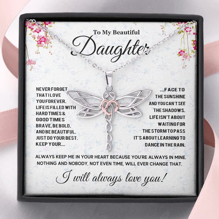 Mother Daughter Necklace Set - Personalized Jewelry Gift for Teen Girls, Birthday, Christmas, Graduation & Valentine's Day - Perfect for Special Occasions & Heartfelt Moments