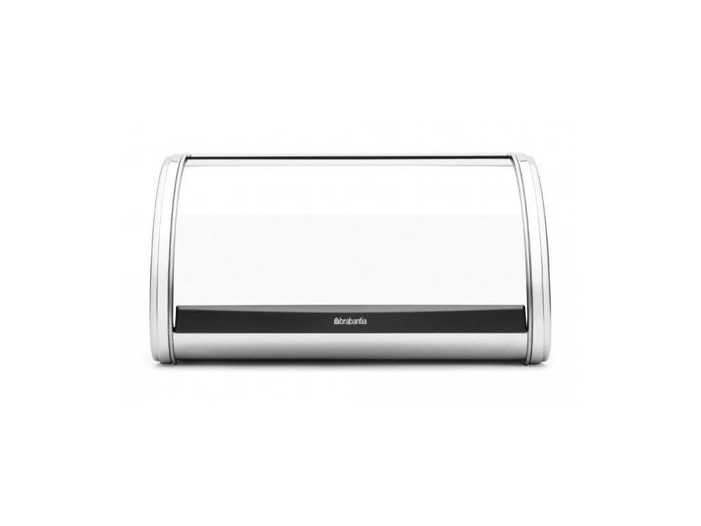 Brabantia 339585 Roll-Top Stainless Steel Bread Bin - Keep Bread Fresh & Organized for Kitchen Counter or Pantry Storage