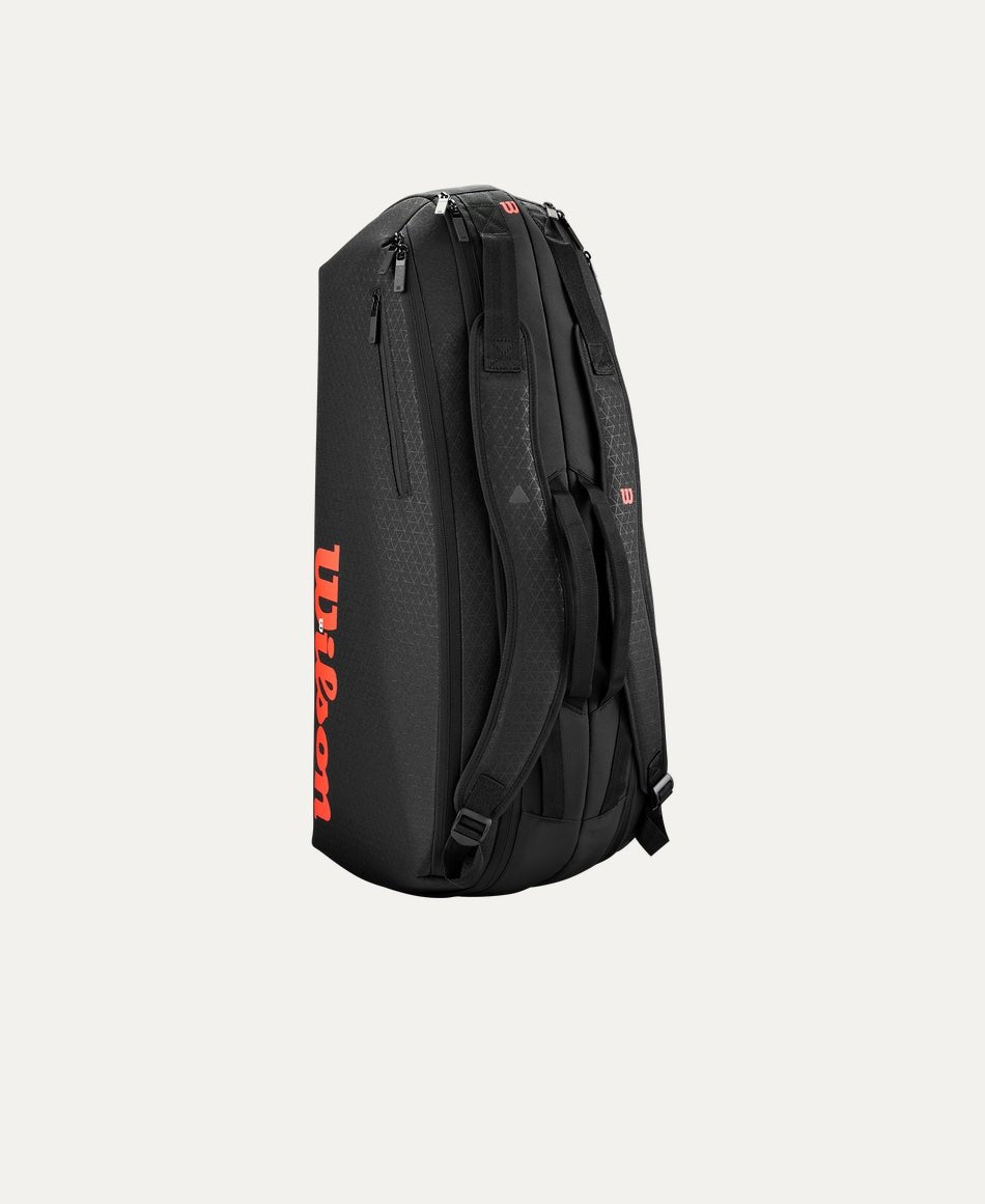 Wilson Clash V3 Super Tour 6 Pack Tennis Bag - Premium Tennis Equipment for Men & Women - Perfect for Tournaments, Training & Travel