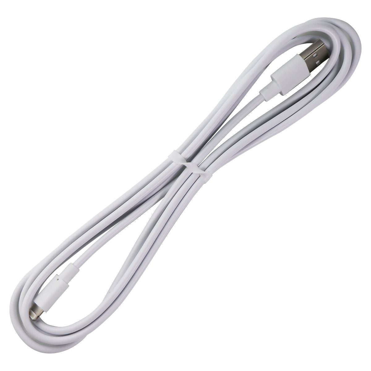 3-Pack 6ft USB Charging & Sync Cable for iPhone, iPad, iPod - Fast Charging, Data Transfer - Perfect for Home, Office, Travel & Car Use (White)