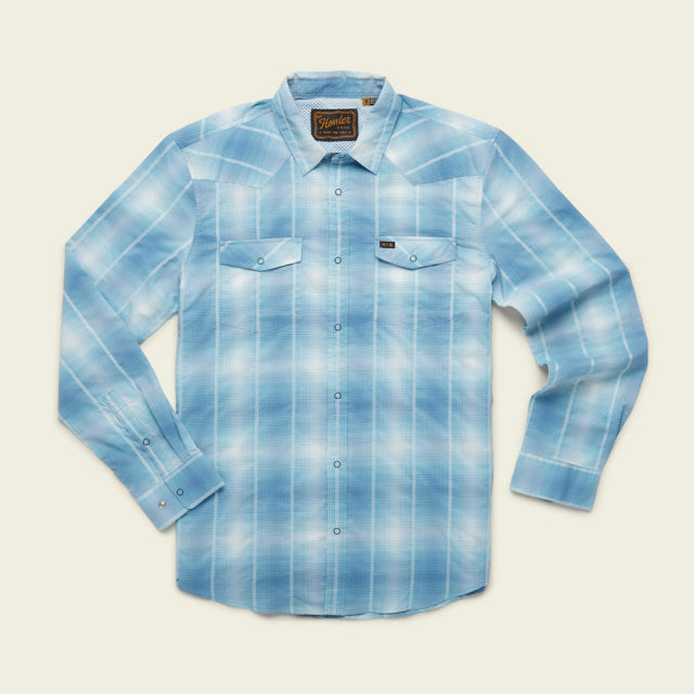 Men's H Bar B Tech Long Sleeve Shirt - Comfortable & Durable Workwear for Outdoor Activities, Hiking & Casual Wear