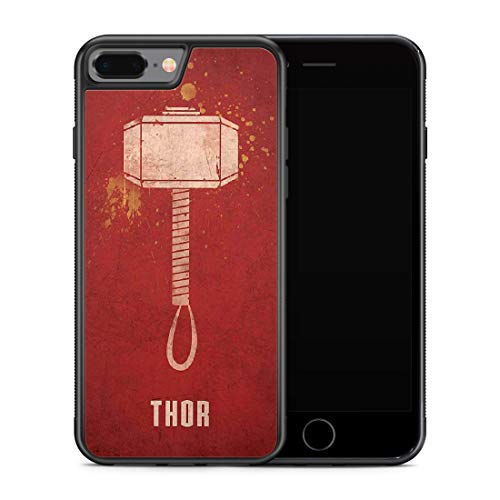 Superhero Phone Case for iPhone X/XR/7/8 Plus/XS Max - Comic Design Protective Cover - Perfect for Marvel & DC Fans, Daily Use & Gift Giving