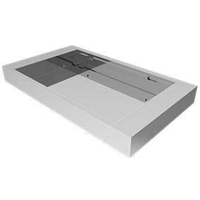 Premium Stainless Steel Shower Shelf - Square Edge Bathroom Organizer with Polished/Satin Finish | Rustproof Wall Mounted Storage for Shampoo, Soap & Bath Essentials | Perfect for Modern Bathrooms & Spa Showers