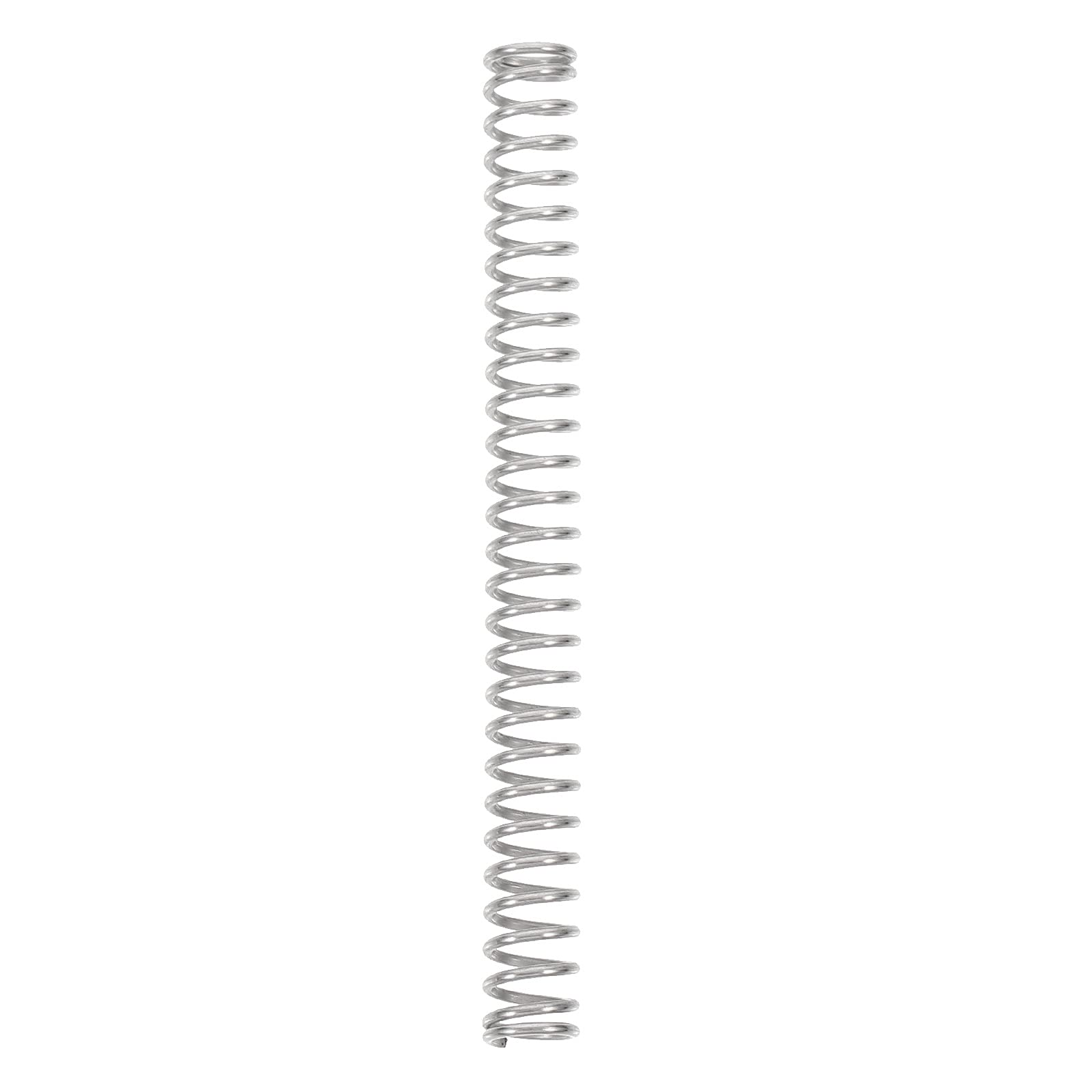1Pc Stainless Steel Round Wire Spiral Telescopic Spring - Durable Compression Spring for DIY Projects, Furniture Repair, and Industrial Applications