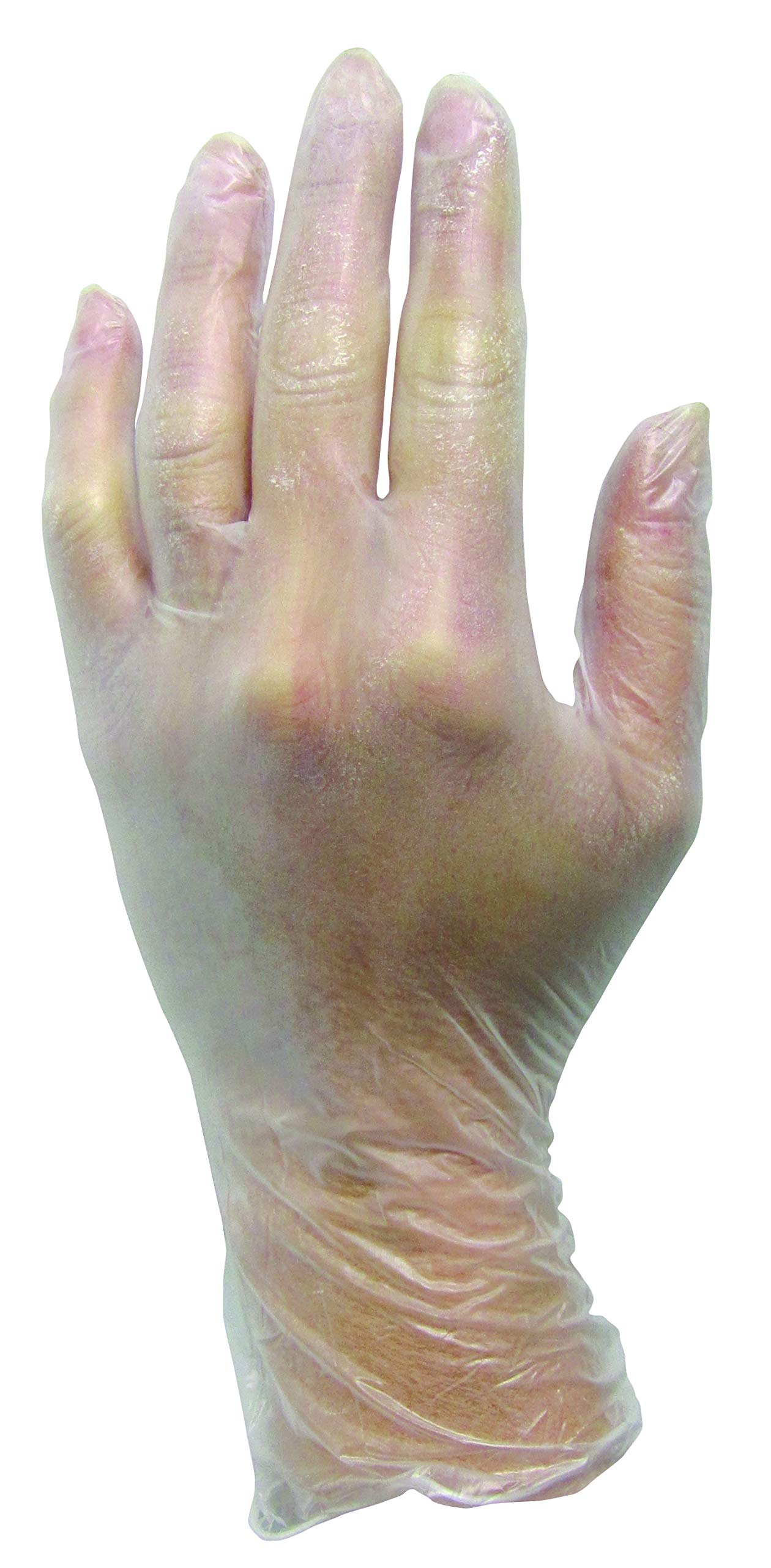 V103FXX Clear XX-Large Industrial Grade Powder-Free Disposable Vinyl Gloves 100-Pack (10 Boxes per Case) - Heavy Duty, Food Safe, Chemical Resistant for Kitchen, Cleaning, Medical & Laboratory Use