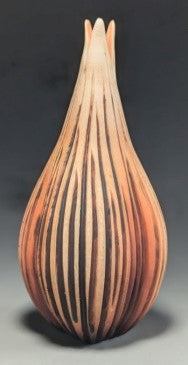 Andy Rogers Ceramics Bulb Vase #AR15 - Handmade Ceramic Flower Vase for Home Decor, Wedding Centerpieces & Gift Giving