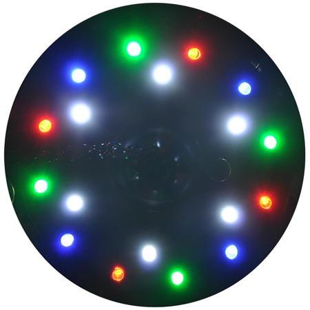 16 Inch Rotating Disco Ball with RGB Spotlight Set - Party Lighting for Dance Clubs, Home Parties & Events | TheLAShop