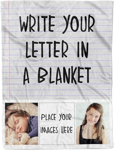 Letter Blanket With Pictures