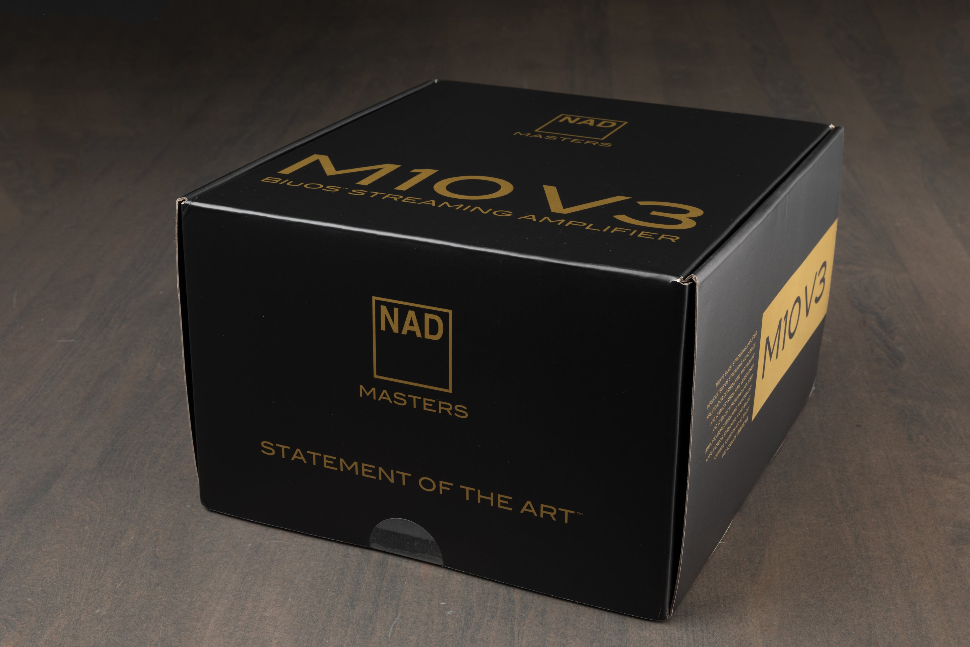 NAD M10 V3 BluOS Streaming Amplifier - HiFi Wireless Audio System for Home Theater & Music Streaming | Perfect for Living Room & Home Entertainment Setup