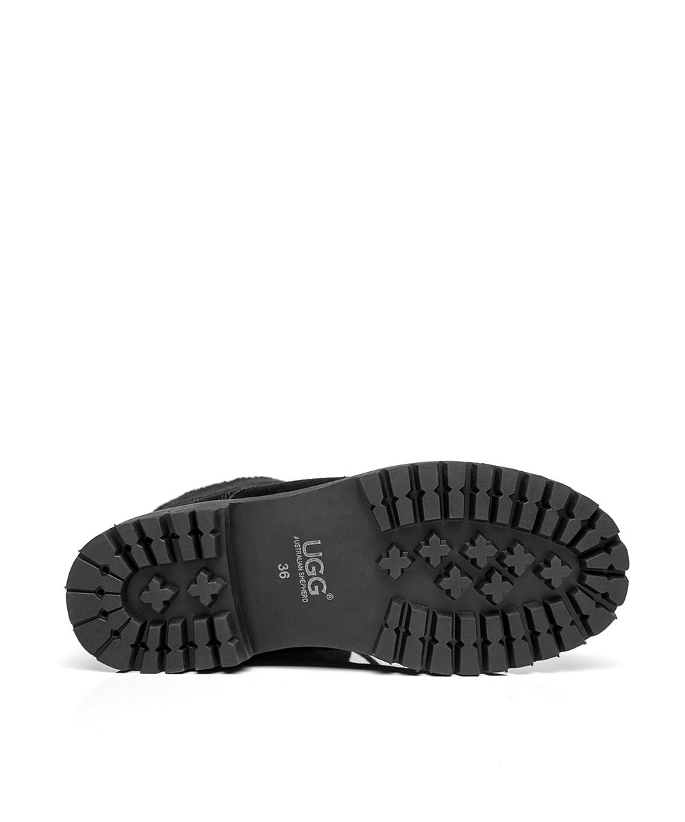 Women's UGG Mimi Lace Boots - Cozy Winter Boots with Stylish Lace Design | Perfect for Cold Weather, Snow Days & Casual Outfits