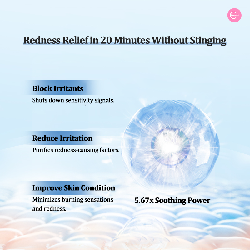 SIMPCARE Soothing Facial Mask for Sensitive Skin - Hydrating & Redness Relief - 10 Pack - Perfect for Post-Sun Care & Daily Skincare Routine