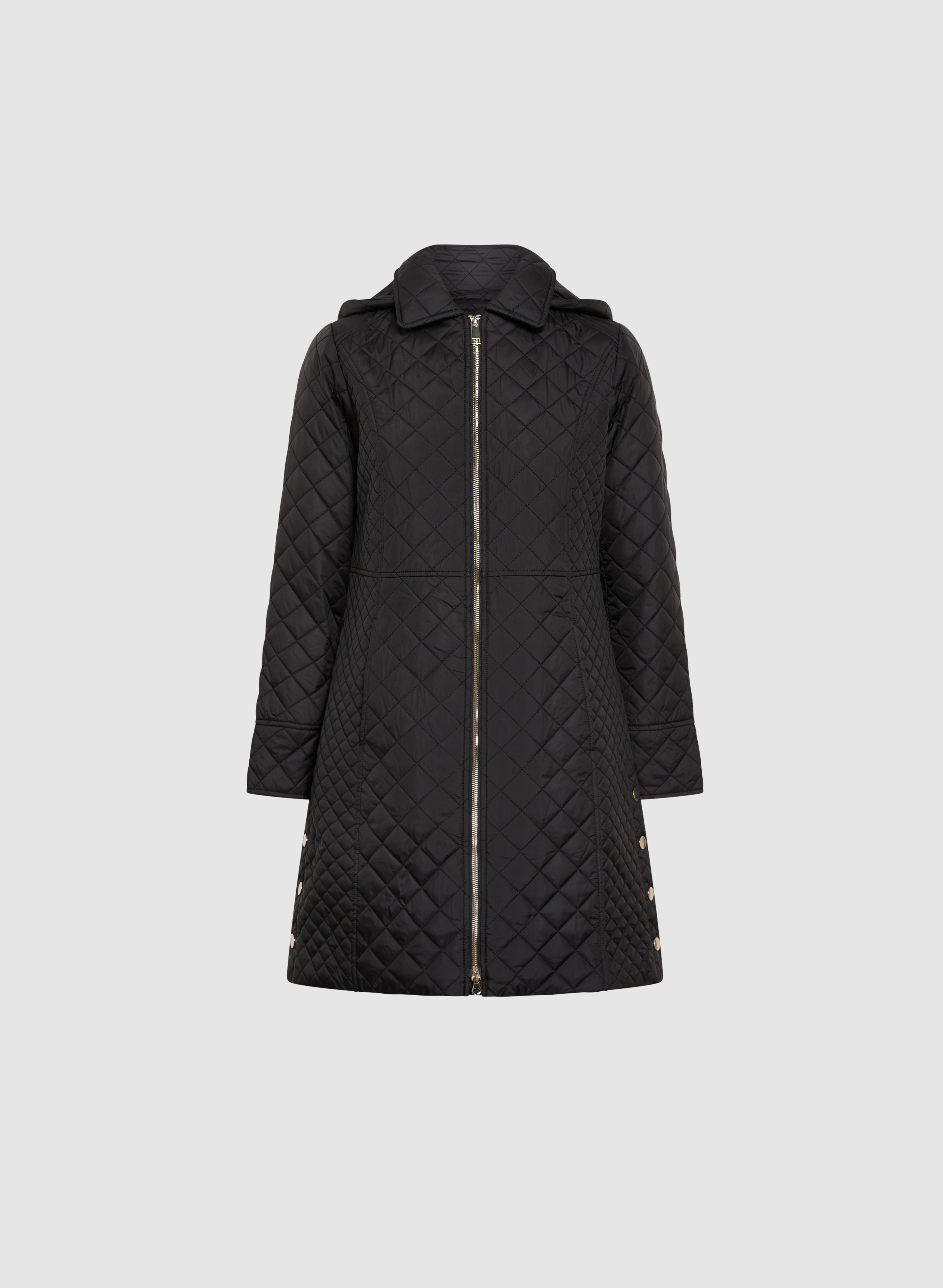 Premium Diamond Quilted Puffer Coat for Women - Winter Warm Down Jacket with Hood | Stylish Cold Weather Outerwear for Snow, Skiing & Everyday Wear