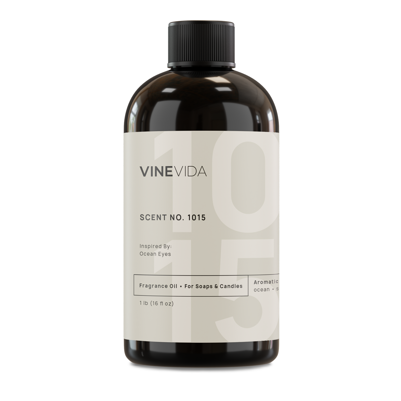 NO. 1015 Ocean Breeze Fragrance Oil for Handmade Soaps, Candles & Diffusers - Inspired by Grace Vanderbilt Hotel - Perfect for Aromatherapy, Home Spa & Relaxation