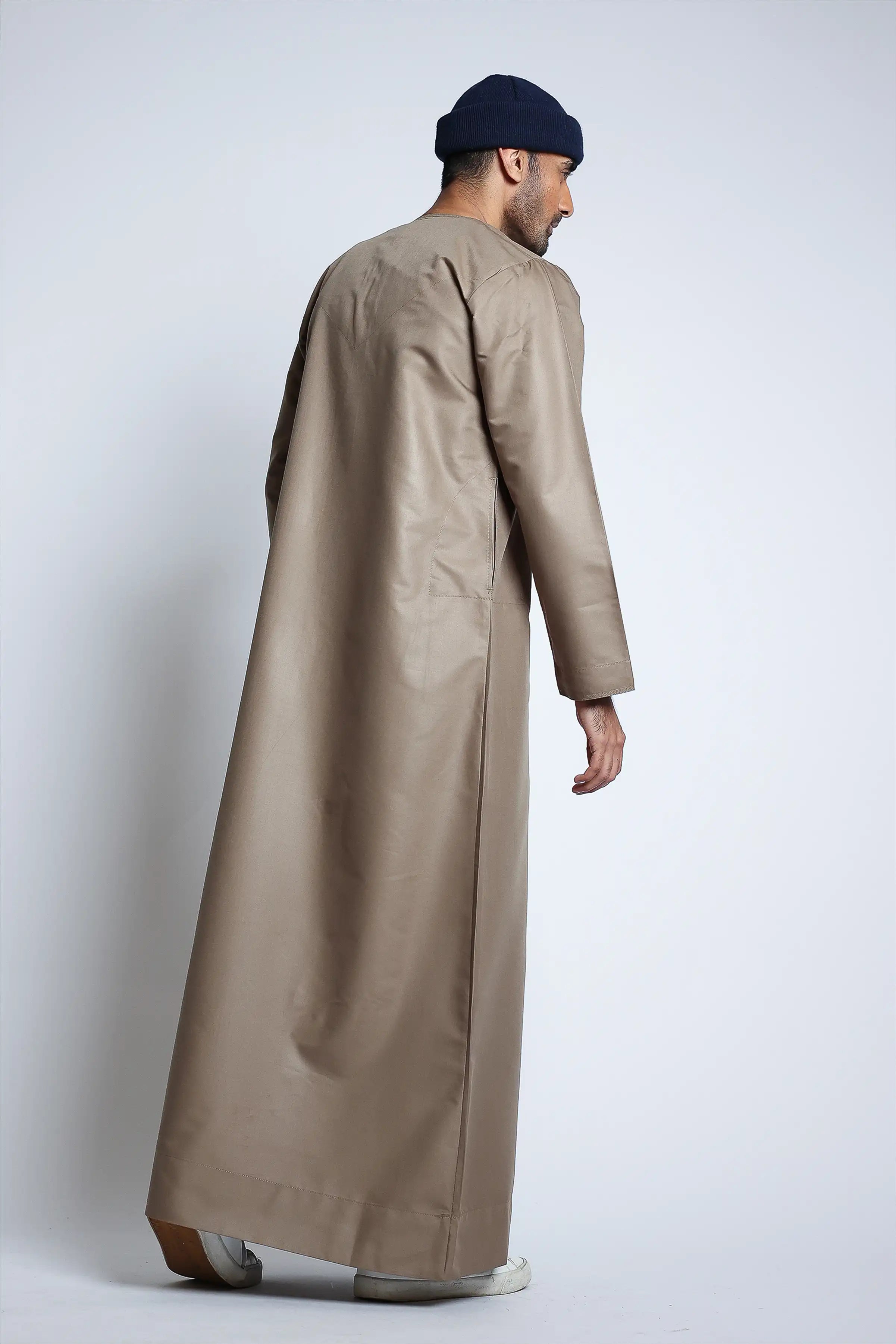 J148 Cobblestone Kids Emirati Thobe - Traditional Arabic Dress for Boys & Girls - Perfect for Eid, Weddings & Cultural Events