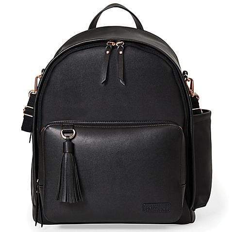 Skip Hop Greenwich Simply Chic Backpack - Stylish & Functional Diaper Bag for Moms - Perfect for Daycare, Travel & Everyday Use