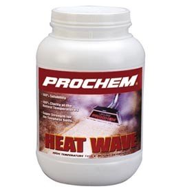 Prochem Heat Wave High Temperature Carpet Cleaning Detergent Powder - 1 Tub S778 | Professional Carpet Stain Remover for Deep Cleaning in Homes, Hotels & Commercial Spaces