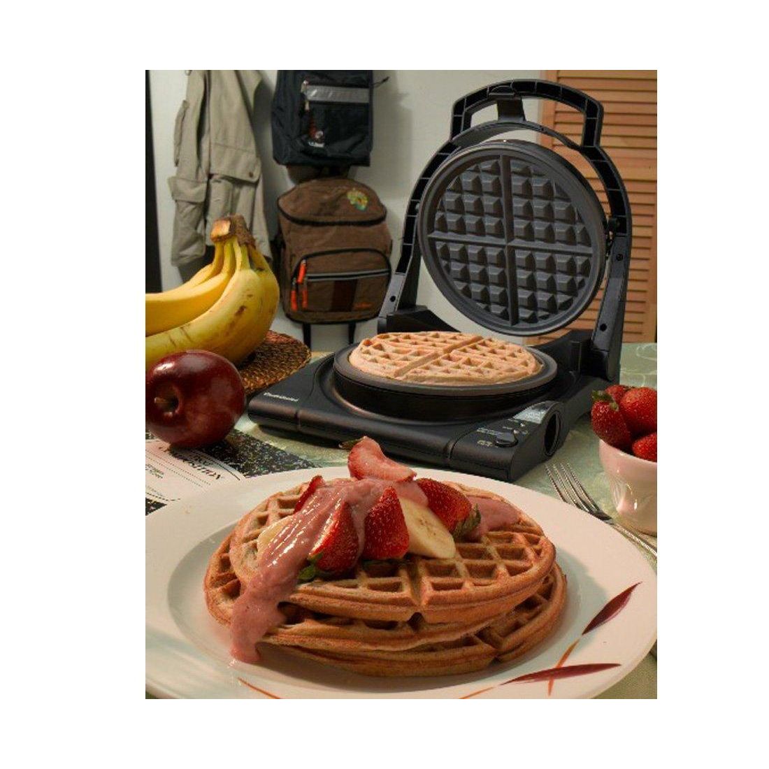 Chef'sChoice 840B WafflePro Belgian Waffle Maker with Taste & Texture Selector - Perfect for Breakfast, Brunch & Family Gatherings