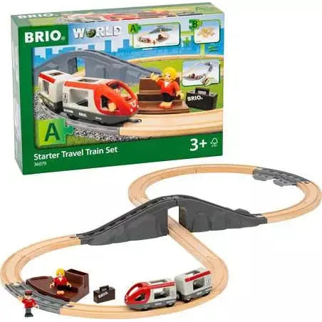 Best World Train Set Starter Kit for Kids - Electric Travel Train Toy with Tracks & Accessories - Perfect for Birthday Gifts & Holiday Playtime