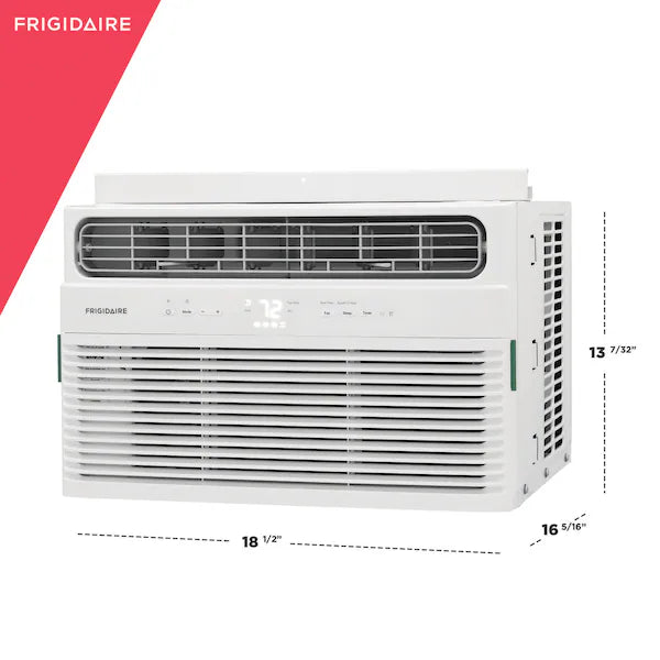 Frigidaire FHWW064WD1 6000 BTU WiFi Window Air Conditioner - White | Cool Small Rooms, Bedrooms & Offices | Energy Efficient & Remote Control