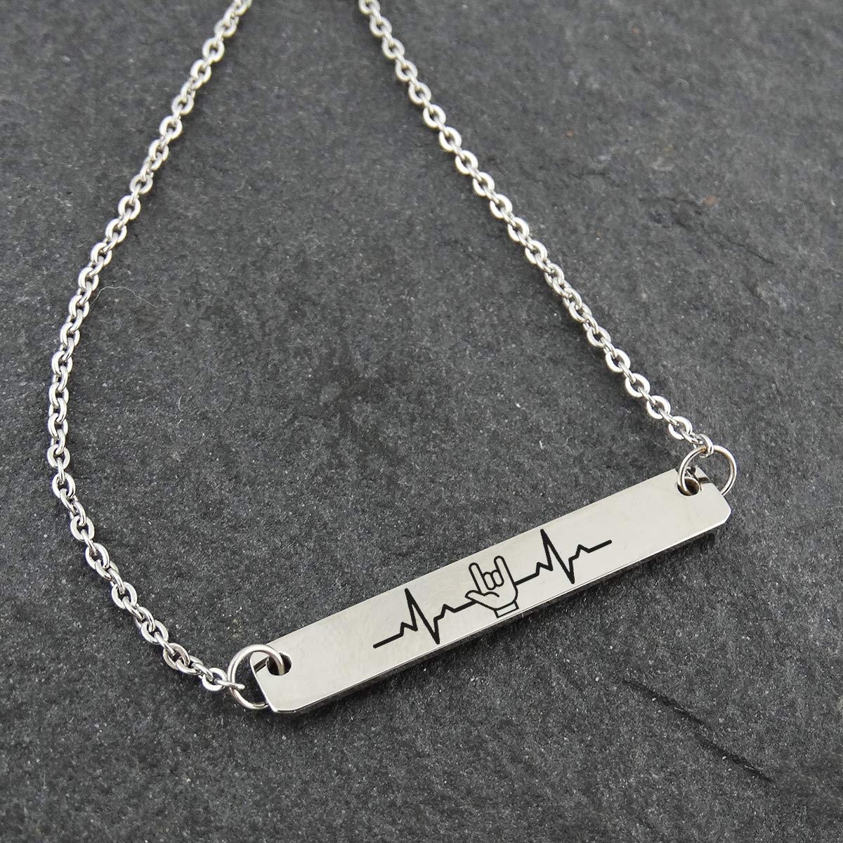 FashionJunkie4Life Sterling Silver Love Heart Pendant Necklace for Women - 18