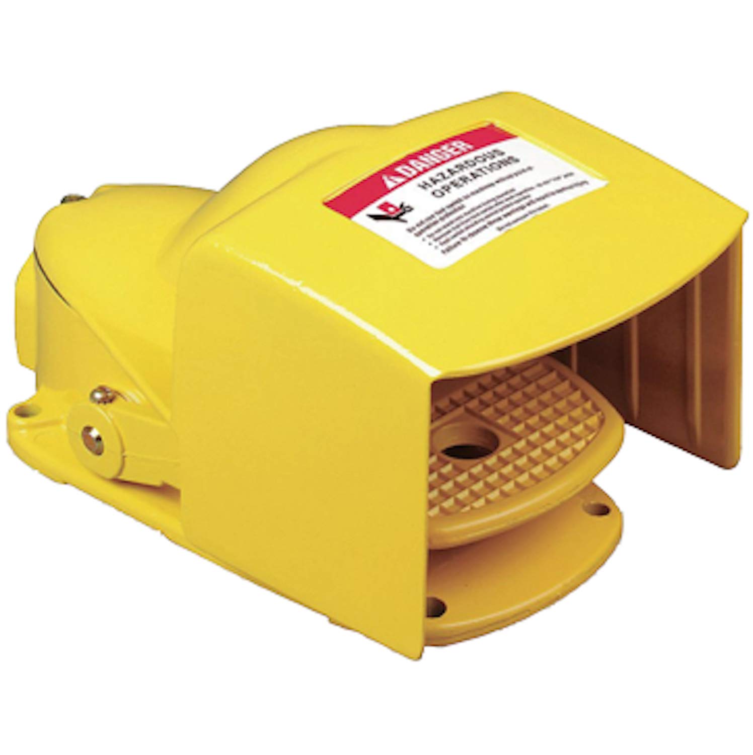 Heavy Duty Foot Switch - Momentary Action Pedal for Industrial Machinery, Medical Equipment & DIY Projects - Durable Metal Construction