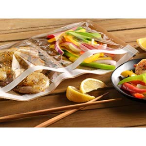 Premium Clear Self-Venting Microwave, Oven & Grilling Cooking Bags – No Need to Pierce Holes, Eliminates Odors – 12